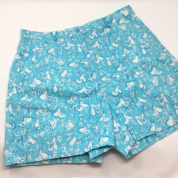 Lilly Pulitzer Pants - Lilly Pulitzer Ol' Salty blue pelican shorts. Sz 6